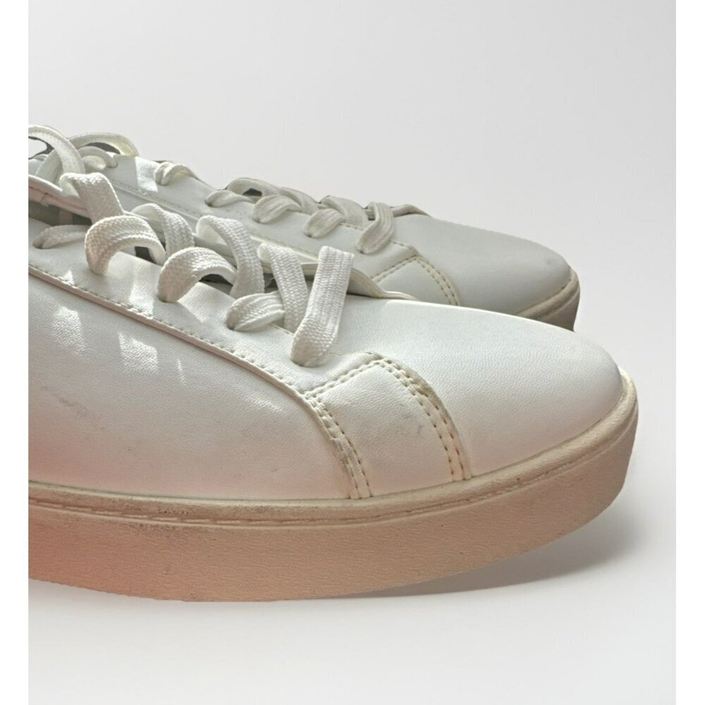 Thousand Fell Men's Lace Up Sneakers White/Pink 11 US / 44 EU - Picture 5 of 11